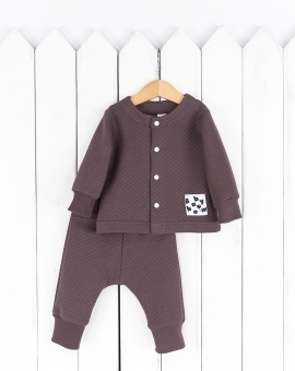 Комплект (жакет+брюки/изюм) | Артикул: КД380/6-К | Детская одежда оптом от «Бэби-Бум»