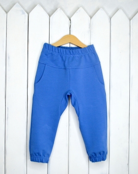 Брюки (цвет голубой горизонт) | Артикул: П61/3-Ф | Детская одежда от «Бэби-Бум»