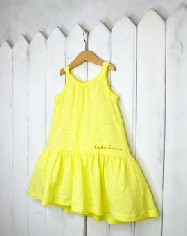 Сарафан (цвет жёлтый) | Артикул: С90/2-К | Детская одежда оптом от «Бэби-Бум»