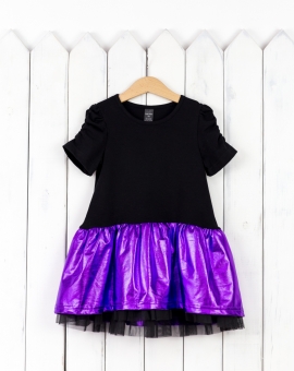 Платье "Диско" (лаванда) | Артикул: С164/1-К | Детская одежда от «Бэби-Бум»
