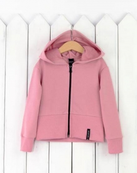 Толстовка (цвет розовый зефир) | Артикул: Р47/5-Ф | Детская одежда оптом от «Бэби-Бум»