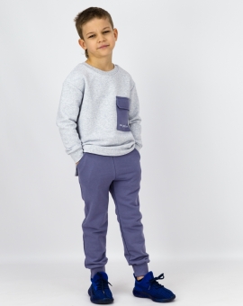 Джемпер+брюки-кармеланж/мрамор | Артикул: КД438/2-Ф | Детская одежда оптом от «Бэби-Бум»
