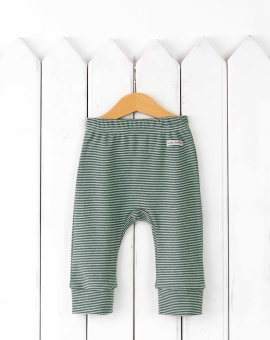 Брюки (интерлок /темно-зеленый) | Артикул: П82/4-И | Детская одежда от «Бэби-Бум»
