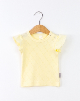 Футболка (светло-желтый) | Артикул: Ф62/19-Р | Детская одежда от «Бэби-Бум»