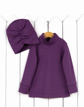 Комплект фиолетовый | Артикул: КД106/1 | Детская одежда оптом от «Бэби-Бум»