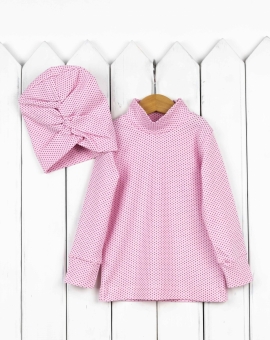 Комплект розовый | Артикул: КД106/2 | Детская одежда оптом от «Бэби-Бум»