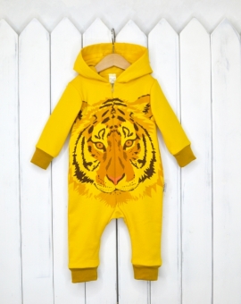 Комбинезон (тигр) | Артикул: К212/1-Ф | Детская одежда оптом от «Бэби-Бум»