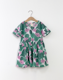 Платье (кактусы) | Артикул: С156/12-К | Детская одежда от «Бэби-Бум»