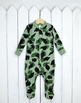 Комбинезон (цвет зелёный) | Артикул: К240/3-И | Детская одежда от «Бэби-Бум»