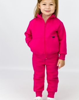 Комплект (куртка+брюки/фуксия) | Артикул: КД450/2-Ф | Детская одежда оптом от «Бэби-Бум»