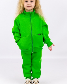Комплект (куртка+брюки/классик грин) | Артикул: КД450/3-Ф | Детская одежда оптом от «Бэби-Бум»