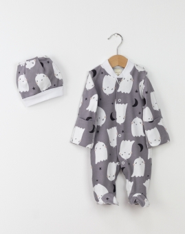 Комплект для новорожденных (каспер) | Артикул: КН137/2-И | Детская одежда оптом от «Бэби-Бум»