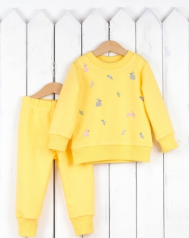 Комплект детский (желтый) | Артикул: КД482/2-Ф | Детская одежда от «Бэби-Бум»
