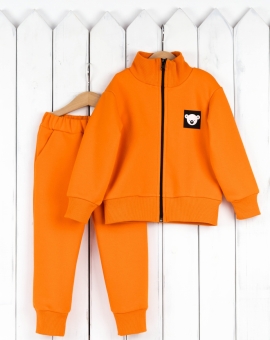 Комплект детский (апельсин) | Артикул: КД475/1-Ф | Детская одежда оптом от «Бэби-Бум»