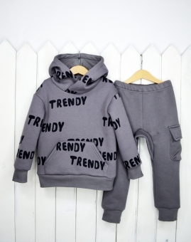 Комплект детский (Trendy/шторм) | Артикул: КД342/3-Ф | Детская одежда оптом от «Бэби-Бум»